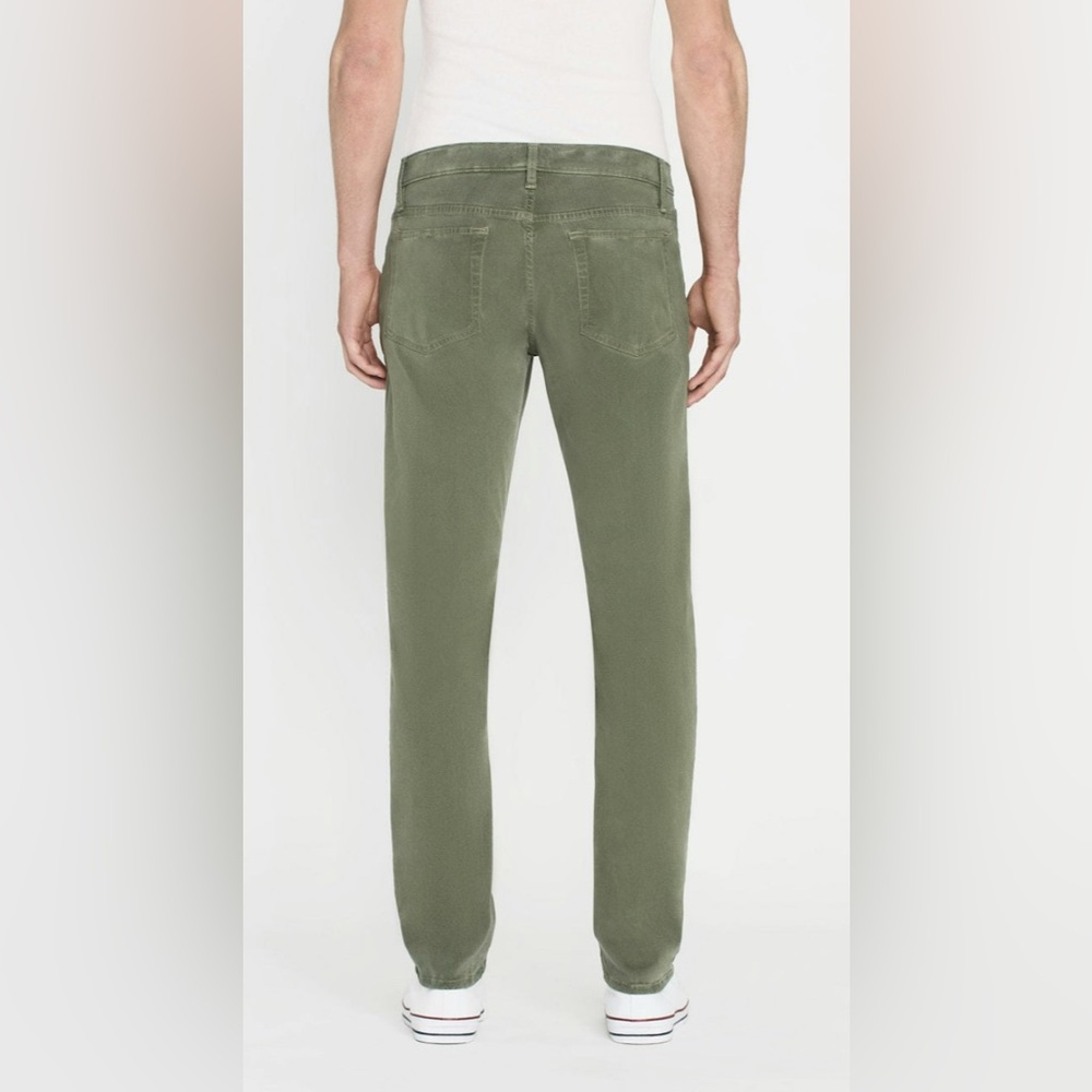 Frame Denim Men's Green Slim Jeans - Picture 2 of 10